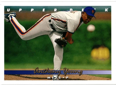 1993 Upper Deck - Anthony Young #71 - Image 1 of 2