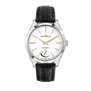Philip Watch Roma – Reloj Hombre Automático Cuero Negro/Blanco (R8221217002) - Imagen 1 de 7