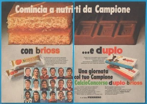 FERRERO: Concorso Calcio 1972 pubblicità advertising werbung clipping MA1653 - Imagen 1 de 1