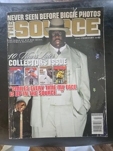 RARE Vintage The Source Magazine - January 2007 No. 207 Biggie Smalls Cover - Foto 1 di 3