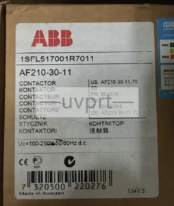 ABB AF210-30-11 1SFL517001R7011 Contactor 100-250V New Fast Ship - Picture 1 of 7
