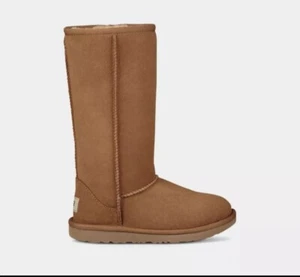 UGG BIG KIDS CLASSIC TALL II - 1017713K - CASTAÑO - talla 13 - Imagen 1 de 11