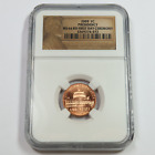 2009 NGC MS66 RD - Lincoln Presidency Cent Penny - 1c US Coin #48061A