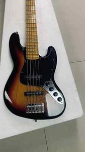 High-end 5string Bass Electric Guitar North American Ash Wood Body Active Pickup - Picture 1 of 14