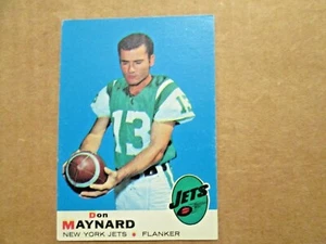 1969 Topps #60 Don Maynard New York Jets Nrmt Condition - Picture 1 of 1