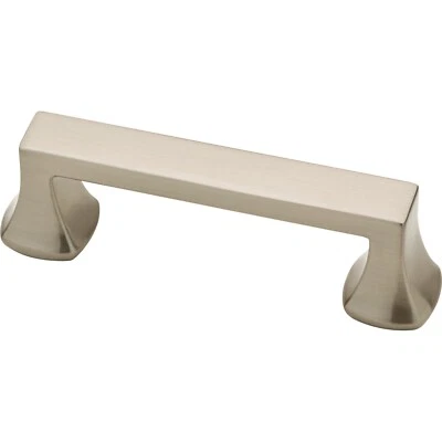 Lote de 12 Tiradores de Barra Liberty Mandara 3" (76mm) Clásicos Níquel Satinado Foto 1 de 4