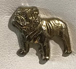 VINTAGE MACK TRUCK MASCOT BULLDOG LAPEL/JACKET PIN TIE TACK BRASS - Picture 1 of 3
