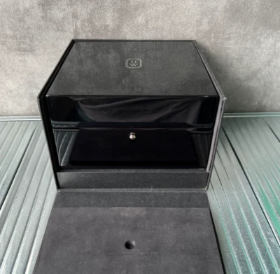 CAJA RELOJ MADERA HARRY WINSTON MEDIANA NEGRA Foto 1 de 4