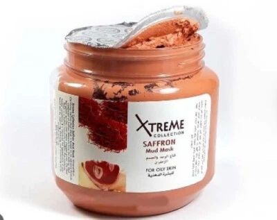 Herbal  Complexes Saffron Mud Mask  Gently Purifies And Clean Clogged Pores - Image 1 of 4