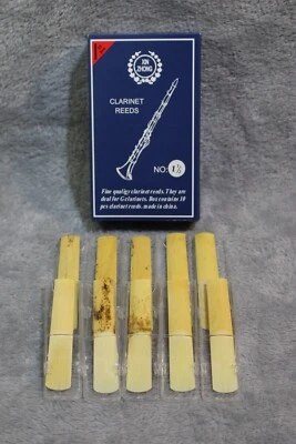 Clarinet Reeds bB 10piece Strength1.5Traditional Better Sound Wind Instrument AU - image 1 of 4