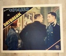 Daybreak 1931 Lobby Card Ramon Navarro Jean Hersholt