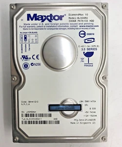 300 GB IDE FESTPLATTE MAXTOR DIAMOND MAX 10 6L300R0 3,5 ZOLL #FP3335 - Bild 1 von 2