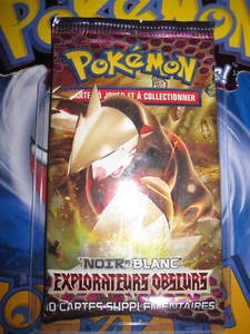 POKEMON⭐️BOOSTER NOIR & BLANC EXPLORATEURS OBSCURS SCELLE MINOTAUPE FR ⭐️PLEIN⭐️ - Picture 1 of 7