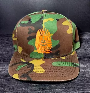 Cappello Last Kings Snapbacks 1a generazione verde mimetico RARO π¦ MADE IN USA - Foto 1 di 5