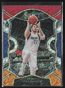 2020-21 Panini Select #15 Luka Doncic Tri-Color Prizms Mavericks - Bild 1 von 2
