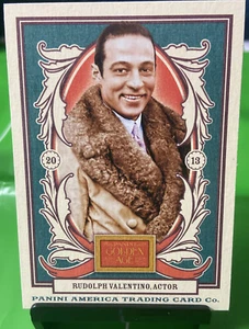 2013: Panini Golden Age #24 Rudolph Valentino - Picture 1 of 3