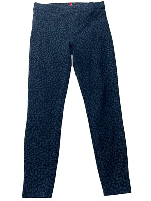 Leggings Spanx Guepardo Estampado Animal Jeggings Azul Ajustado Talla M Foto 1 de 4