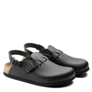 BIRKENSTOCK KAY SL BLACK MEDIUM/NARROW WIDTH CLOGS SABOT BACKSTRAP PROFESSIONAL  - Bild 1 von 2