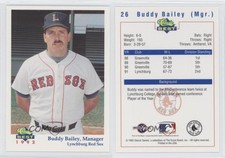 1992 Classic Best Lynchburg Red Sox Buddy Bailey #26