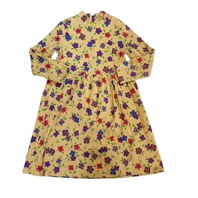 Vestido Floral Vintage Hanna Andersson Niñas 110cm Foto 1 de 4