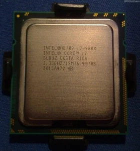 Intel Core i7-980X SLBUZ 3.33GHz 6 Core 12MB LGA 1366 Desktop Processor CPU 130W - Picture 1 of 1