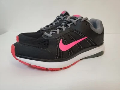 Nike Dart XII Mujer Talla 9.5 Negro Rosa Tenis para Correr 831535-006 Zapato Atlético Foto 1 de 4
