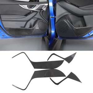 4PCS Carbon Fiber Front & Rear Door anti-kick panel sticker For Subaru WRX 22-23 - Picture 1 of 17