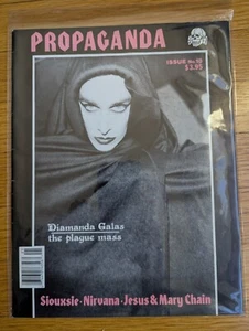 Propaganda magazine #18 (1992) Diamanda Galas Siouxsie Nirvana Jesus & Mary Cha - Picture 1 of 1