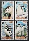 *FREE SHIP Georgia WWF Chinstrap Penguin 2008 Bird Fauna Wildlife (stamp) MNH
