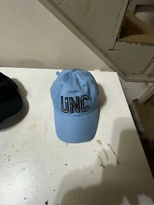 UNC Womens Top of the World Tarheel Blue Hat Cap with Silver Glitter Adjustable - Image 1 of 4