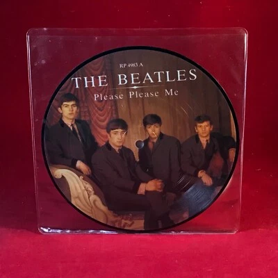 THE BEATLES Please Please Me 1983 UK 7" Vinyl PICTURE DISC single Ask Me Why - Image 1 of 2