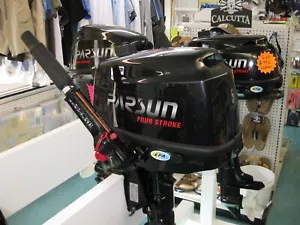 Parsun F5BMS tiller drive Outboard Motor - Picture 1 of 6