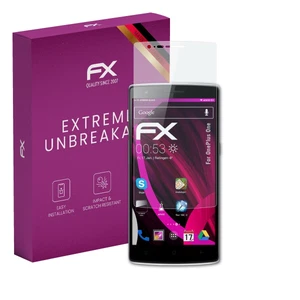 atFoliX Glass Protective Film for OnePlus One Glass Protector 9H Hybrid-Glass - Picture 1 of 8