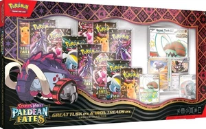 6x Pokemon  Paldean Fates Great Tusk Iron Threads Ex Premium Collection SEALED  - Bild 1 von 2