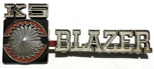 1975 - 1980 Chevy K5 Blazer Fender Emblem # 349697 - Picture 1 of 9