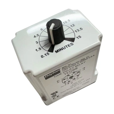 Dayton 1EGB8 Time Delay Relay, 10A, 120VAC/DC, 0.15-15min **Free Shipping** - Image 1 of 4