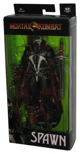 Mortal Kombat McFarlane Toys (2022) Spawn 7-Inch Actionfigur - (Rückseite Karte - Bild 1 von 3
