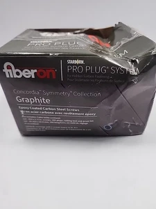 Fiberon Pro Stecksystem versteckte Oberfläche Befestigung Graphit Dübel Schrauben - Bild 1 von 3