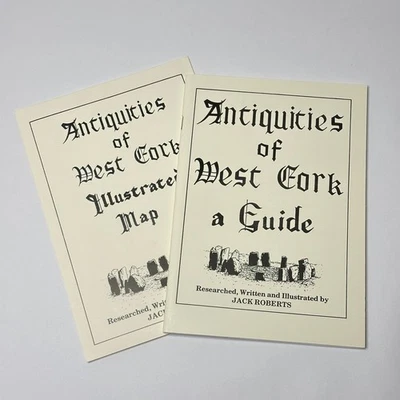 Ireland Archaeoloy "Antiquities of West Cork: A Guide & Illustrated Map" (c1990) Foto 1 de 4
