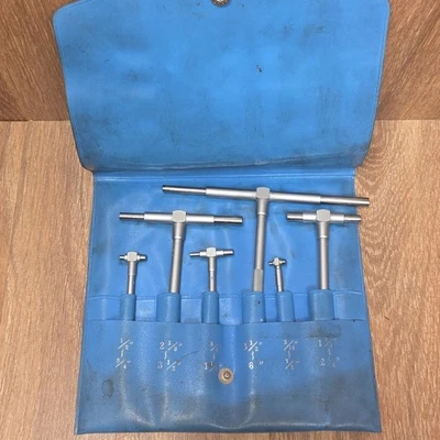 Vtg Yuasa Telescoping Gages Set 5/16-6" Set 6 Pieces Japan Made  Foto 1 de 4