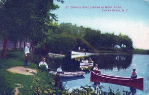 KANSAS CITY KS-Building Nelson Road Springfield Road Roller Advertising Postcard - Picture 1 of 2
