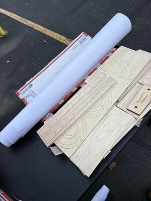 118" B-36 Pacificador Corte Láser Piezas y Planos Balsa R/C Modelo Avión Kit Foto 1 de 4