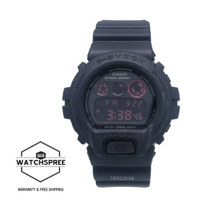 Casio G-Shock DW-6900 Lineup Black Resin Band Watch DW6900UMS-1D DW-6900UMS-1 - image 1 of 4
