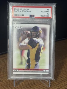 2005 SAGE Hit - Aaron Rodgers #8 (RC) - Picture 1 of 2