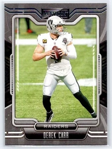 2021 Panini Playbook #52 Derek Carr - Picture 1 of 2