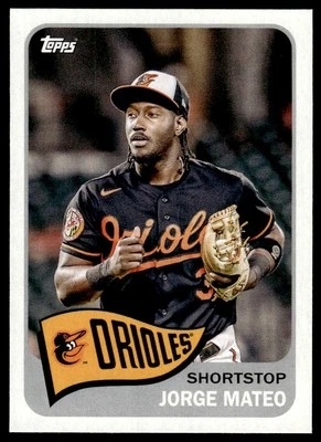 Jorge Mateo 2023 Topps Archives #103 Baltimore Orioles Baseball Card - Image 1 of 2