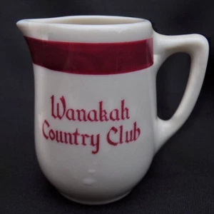 Wanakah Country Club Hamburg NY Handled Creamer Syracuse Restaurant Ware - Picture 1 of 4