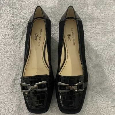 Zapatos Anne Klein negros iflex 8M Foto 1 de 4
