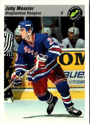1993 Classic Pro Prospects Joby Messier #127 Binghamton Rangers Hockey Card - Image 1 of 2