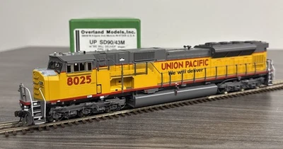 Overland Models HO Brass OMI-6613.1 SD90/43M Union Pacific #8025 - F/Ptd & DNR! - Image 1 of 4